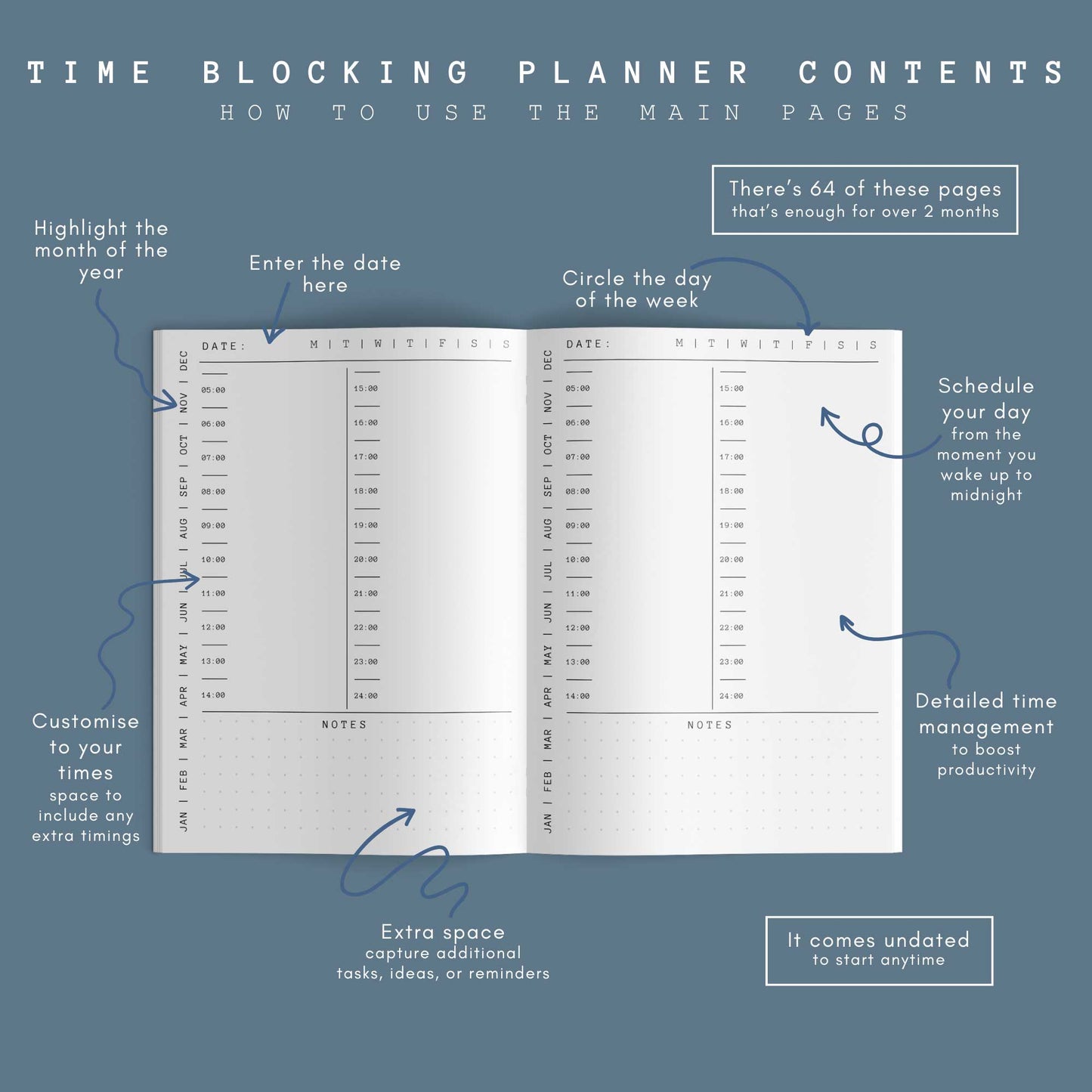 Time-Blocking Planner