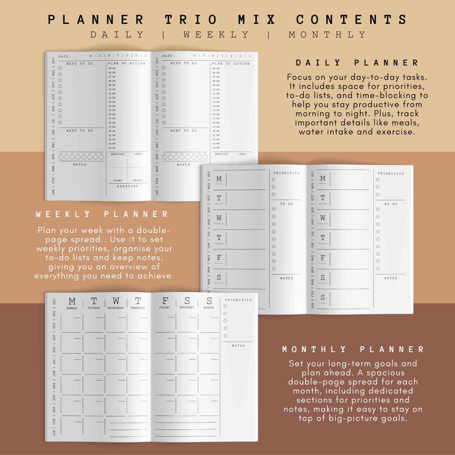 Planner Trio Mix