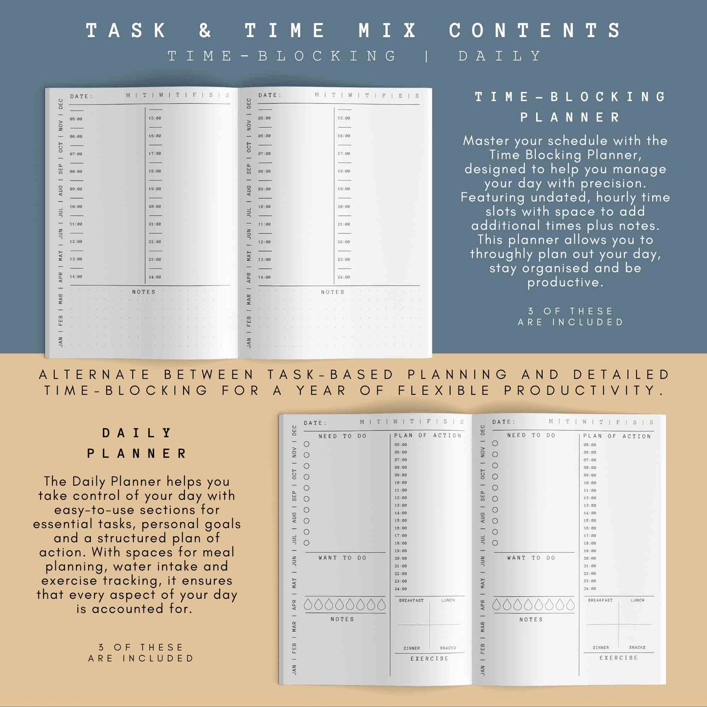Task & Time Mix
