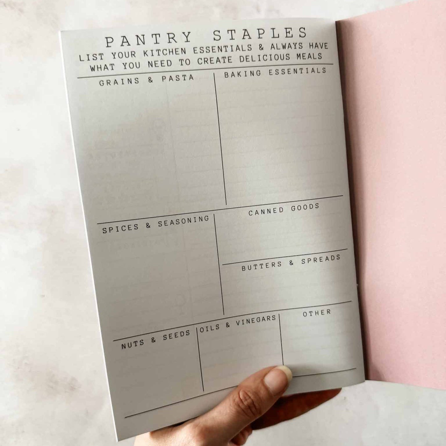 Meal Planning Mix